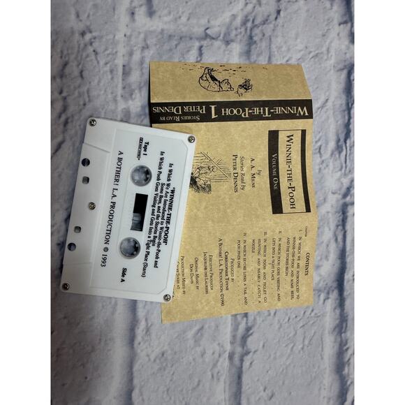 Winnie the Pooh Stories & Poems Cassette tape Collection in Cedar Box Wooden Box - Picture 11 of 15